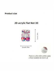 2D 平面，2 个樱桃图案数据线保护套，防刮 Type-C/手机充电器数据线保护套，时尚耐用，手机数据线保护器，设计新颖，坚固塑料材质 - 彩色 - 查看 5
