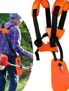 Backpack Trimmer Shoulder Strap, Widened And Thickened, Side-Loading High-Quality Brush Cutter Harness, Universal Accessory - Multicolor - View 2
