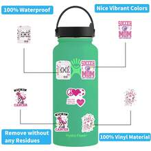 61PCS Pink Soccer Stickers High Quality Stickers Decals Scrapbook,Journaling,Laptop,Bumper,Skateboard,Water Bottles,Computer,Phone Stickers Can Bring A Lot Of Fun To Your Life,The Perfect Gift For Adults - P - View 5