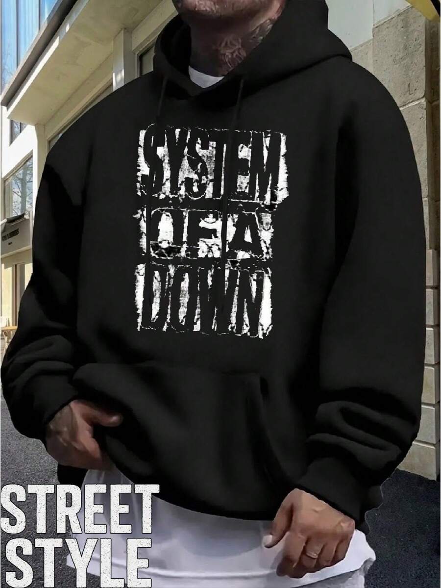 Rock Nu Metal Band Sweatshirt System Of A Down SOAD International Music Unisex Men's Women's 100% Cotton Top Premium Streetwear New Release Immediate Shipping Various Colors!! - màu đen - Xem 1