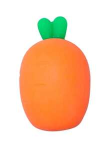 1个热销新款胡萝卜挤压揉捏音乐球，逼真蔬菜慢回弹减压球，柔软有弹性，超级减压，节日、生日和爱好者的完美礼物 - 彩色 - 查看 5