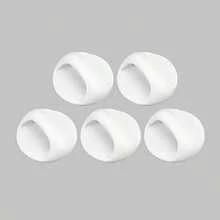 5pcs Plastic Wardrobe Pull Handles, Multi-Functional Strong Adhesive Door Window Cabinet Drawer Knobs, Toilet Seat Lift Handles, Home Tools - A - View 9