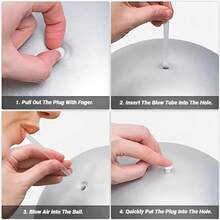 1个25厘米新款瑜伽球、健身球、体操球、平衡球、室内训练迷你球 - 彩色 - 查看 10