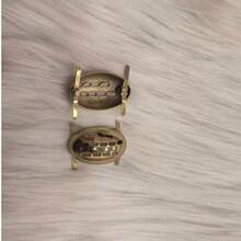 Zinc Alloy Shoe Buckle, All-Match Versatile Decorative Buckle For Shoes, All Year Round - Bright Ancient Gold - View 3