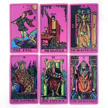 Entire 78-Card Tarot Set Featuring A Cohesive Pink Theme And Classic Archetypal Artwork - Multicolor - View 3