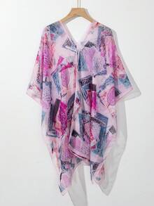 1pc Soft Chiffon Versatile Solid Color Shawl For Women, Sun Protection,Beach,Holiday - Multicolor - View 17