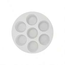 Nonstick Silicone Muffin Mold Air Fryer Microwave Oven Cupcake Pan Baking Tray Kitchen Baking Accessory - Multicolor - View 9