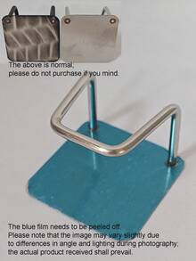 Stainless Steel Sink Sponge Holder, Steel Wool Rack, Dishcloth Storage, Multifunctional, No Drilling Required, Sponge Holder And Draining Rack, Spoon And Spatula Organizer, Household Kitchen Supplies - Multicolor - View 6