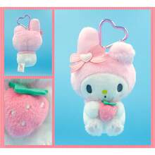 SANRIO 三丽鸥家族毛绒挂件，创意卡通包包挂件，可作为节日礼物 - 彩色 - 查看 9