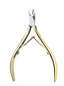 3 件套/1 套，经典不锈钢指甲钳套装，精准修剪手指甲和脚趾甲，凹形刀刃，专业角质层钳，去除死皮，无香型指甲护理工具（金色） - 金色 - 查看 6