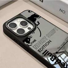Ốp lưng điện thoại Black Mirror Letter Black Ox đa chức năng tích hợp gương trang điểm, thiết kế tối giản, chống rơi vỡ, bảo vệ toàn diện không bị ố vàng, phù hợp với các dòng điện thoại Apple AIR/17proMax/17pro/17/15ProMax/15Pro/15Plus/15/XSMax/XR/X/7Plus/7/16ProMax/16Pro/16Plus/16/14ProMax/14Pro/14Plus/14/13ProMax/13Pro/13/12ProMax/12Pro/12/11ProMax/11/15ProMax/Ultra Series - Nhiều màu - Xem 5