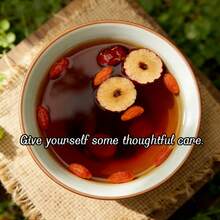 Ginseng Five Treasures Tea, Ginseng And Goji Berry Ten Treasures Kidney Tea, Six Treasures Combination, Eight Treasures Tea, Herbal Tea, Tea, Red Date And Blend, Herbal Formula, 30 Tea Bags (150g), Contains American - 1pc - 查看 5