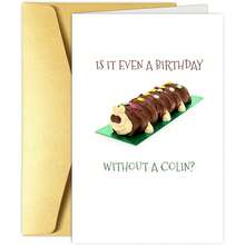 Amusing Greetings, Funny For Birthday Card - 'No Cake, No Birthday' Theme | Perfect Gift For Family, Friends & Colleagues | Creative Stationery & Gift Packaging - One Size Fits All - View 3