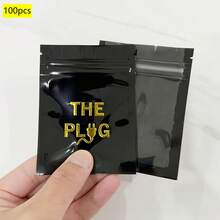 100 túi zip kín mùi, túi Mylar, túi thiết kế mới, túi đựng đồ ăn vặt, túi trẻ em, túi đựng bánh quy 1g, túi zip có thể đóng mở lại, túi đựng trứng Phục Sinh, túi quà tặng, túi đựng trang sức, túi đựng kẹo, túi đựng đồ có cửa sổ. - Nhiều màu - Xem 7