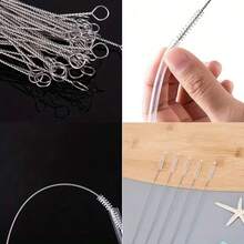 吸管刷、清洁刷、瓶刷、杯盖刷、莲藕刷 - 彩色 - 查看 5