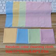 1pc Portable Foldable PU Glasses Case, Fashion Glasses Storage Box With Hanger, Simple Waterproof Eyeglasses Holder, Travel Fashion Glasses Protective Case With Microfiber Cleaning Cloth, Suitable For Men, Women, Outdoor, Travel, Home, Office - Multicolor - View 10