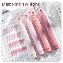 Bolígrafos fluorescentes de estilo, adecuados para colorear, pintar, recortar, escribir en diarios, marcar. Resaltadores amigables para los ojos. Artículos de papelería para volver a la escuela. - Resaltador - Ver 2