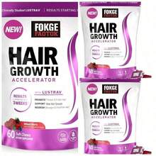 Selling Fast! Soft Chews, Hair Growth Vitamins For Women And Men With Clinically Studied  And Biotin, Promotes Thicker, Fuller, Stronger Hair, Mixed Berry. Women's Health. - 3件 - 查看 12