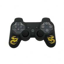 1pc PS3 Controller Cover, Halloween Element Design, Laser Engraved Pattern, Soft Silicone, Anti-Slip, Scratch-Resistant, Enhances Gameplay Experience - View 3