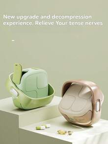 1 Hộp Đựng Thuốc Niêm Phong Di Động Mini 3 Lần Một Ngày, Hộp Đựng Thuốc Du Lịch - Nhiều màu - Xem 4