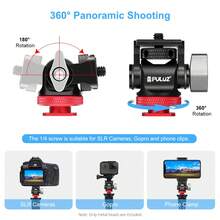 PULUZ Mini 180 Degree Swing Tripod Ball Head Cold Shoe Mount Adapter - View 4