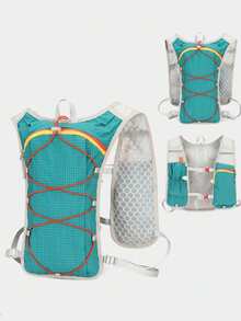 1pc Running Hydration Backpack, Lightweight Multifunctional Outdoor Sports Water Bag, Large Capacity Hiking Camping Backpack - Multicolor - View 8