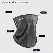 1 chiếc khẩu trang che cổ thoáng khí unisex, kiểu quai đeo tai, thích hợp cho đạp xe, câu cá, chạy bộ, leo núi, du lịch, cắm trại. - Nhiều màu - Xem 5