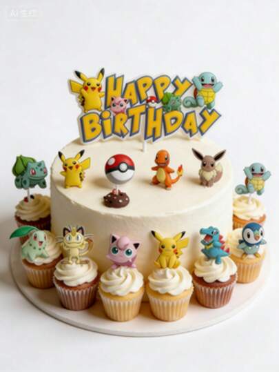 Đồ trang trí bánh cupcake, đồ trang trí tiệc theo chủ đề, đồ trang trí bánh sinh nhật, đồ trang trí món tráng miệng.