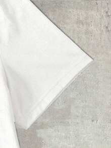 ZIVRE Manfinity Dauomo Men's T-Shirt With Round Neck And Cherry Fruit Print - Weiss - View 9