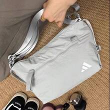 adidas SPORTSWEAR 休閒百搭運動健身輕便男女同款情侶款 - 淺灰色 - 查看 2