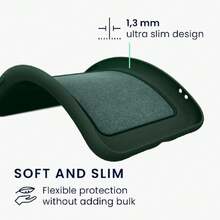 Funda Billetera Compatible con Samsung Galaxy S24 Funda con Tarjetero - Carcasa Cartera Protectora con Espacio para Tarjeta - Verde Oscuro,43350129 - Champán - Ver 2