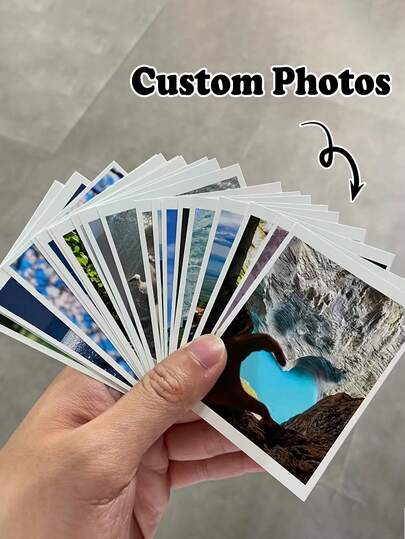 Personalized Photo Printing - Customized Mini Camera Photos, Customized Anniversary And Valentine's Day Gifts, Ideal For Capturing Pet Photos, Perfect As Holiday Gifts, Suitable For Birthday, Digital And Mobile Photos