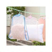 1/2pcs Multi-Functional Laundry Drying Net For Pillows And Toys, Fabric Care, Space-Saving And Organizing Mesh Bag - Multicolor - View 6