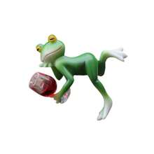 Realistic Animal Resin Decor - Funny Drinking Frog Planter Holder, Suitable For Garden, Balcony, Succulent Plant Decoration - A - View 8