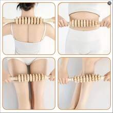 Handheld Multi-Functional Body Massager Tool For Muscle Tension Relief On Back, Arms, Legs, Thighs And Back - View 7