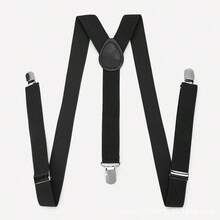 1pc Women's 2.5cm Wide Adjustable Suspenders, 3-Clip Suspenders Clothing Accessories - Multicolor - View 13
