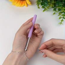 2pcs Stainless Steel Quick Wear Jewelry Bracelet Clasp Tool - Wrist Fixing Accessory, Easy Wear & Take Off Jewelry Helper - 2-pack, Random Color - View 2