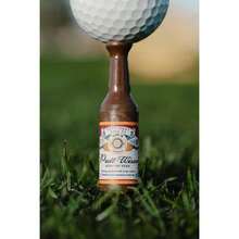 Beer Bottle Golf Tees, Virtually Unbreakable And  Plastic Golf Tee 6 Pack, Golf Gift For Men, Bachelor Party Novelty Gift, For Golfers,3-1/4" Tall,43336989 - Champagne - View 2