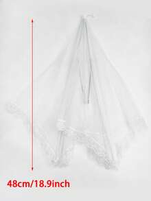 1 cái nắp đậy chống muỗi có thể mở rộng, dùng cho thực phẩm, trái cây, bánh ngọt, kích thước 48x48cm, thích hợp cho nhà bếp, trong nhà và ngoài trời, đồ dùng ngoài trời. - Nhiều màu - Xem 5