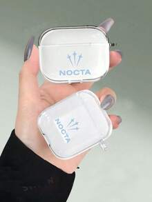 1 Set Minimalist Fashion Earphone Protective Case, Compatible With Apple 1/2, Also Fits 3/Pro/Pro2, Perfect Gift For Boyfriend/Girlfriend - Clear - View 2