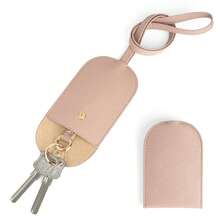 Cute Strap Style Leather Keychain, Suitable For Men And Women - Multicolor - View 13