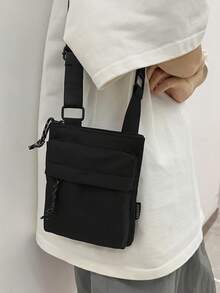 韩版休闲斜挎包，运动风小方包，百搭日常通勤旅行时尚 - 彩色 - 查看 14