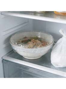 100片装弹性食品保鲜膜，PE薄膜材质，一次性碗盖，厨房食品储存，厨房用品及小工具 - 彩色 - 查看 7