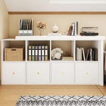 Corner Table With 360° Swivel Top, Can Be Positioned L-Shaped Or Straight, Made Of MDF (Medium Density Fiberboard), Reinforced 4 Cm Tabletop And Legs, With 4 Compartments And 4 Drawers, White, Adjustable, Can Be Used As A Desk Or Computer Desk - 查看 9