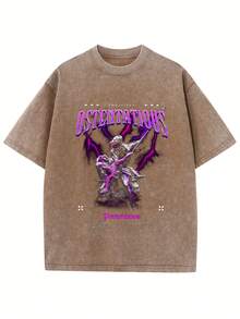 2026OSTENTATOPUSMeExtra-Large Solid Color Cotton Drop-ShoulderTMen's Vintage Streetwear Basic ShirtTLoose-Fitting Hip-Hop Unisex Top With Acid WashTShirt, High-QualityWaxPrintedCottonRetroFashionBrandT-Shirt,Men'sT-Shirt,BeachMust-HaveMen'sSummerT-Shirt,HolidayGift,PerfectGift,Easter,Graphictshirts,100percentcotton,Graphicteesmen,Summerclothes - màu đen - Xem 5