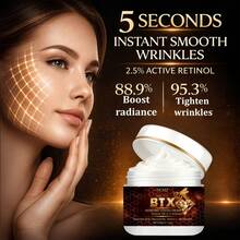 提拉紧致面霜 - 2分钟快速吸收 - 效果显著 - 蕴含视黄醇和蜂毒精华 - 焕活肌肤，抚平细纹和皱纹 - 紧致提拉肌肤 - 60克 - 60g - 查看 7