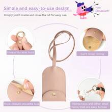 Cute Strap Style Leather Keychain, Suitable For Men And Women - Multicolor - View 3