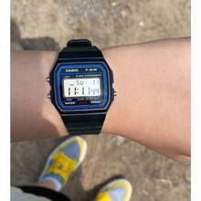 Casio Vintage Blue Screen Digital Watch 30M Waterproof - one-size - View 1