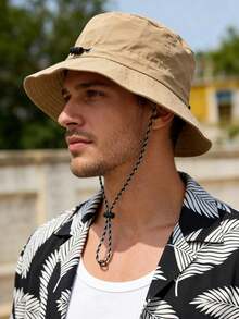 1pc Foldable, Collapsible Waterproof Bucket Hat, Windproof, UV Protection, 3D Design, Fashionable & Versatile, Soft & Comfortable, Breathable, Multi-Functional, Flattering, Suitable For Beach, Outdoor, Travel, Hiking, Cycling, Dates, And Various Occasions,Summer,Holiday,Festival - A - View 11