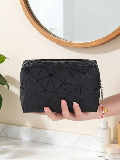 1 chiếc ví đựng tiền xu du lịch họa tiết mạng nhện, túi đựng băng vệ sinh, túi đựng đồ dùng vệ sinh cá nhân khi đi du lịch, túi đựng mỹ phẩm.